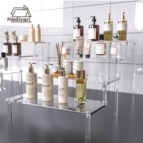 Acrylic Risers for Display 1 Pack 4 Tier - Picture 4 of 4